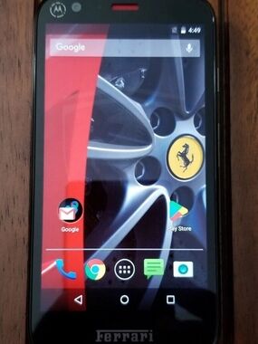 Motorola Moto G 4G 16GB Ferrari Developers Edition Prototype Mexico Exclusive